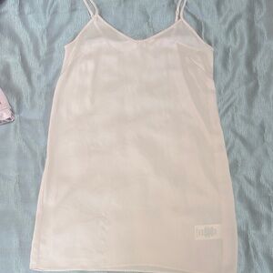 Wilfred Pale Pink Slip Chemise with Adjustable Straps